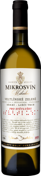 Veltlínské zelené - Víno pro Světlušku - Mikros 2022