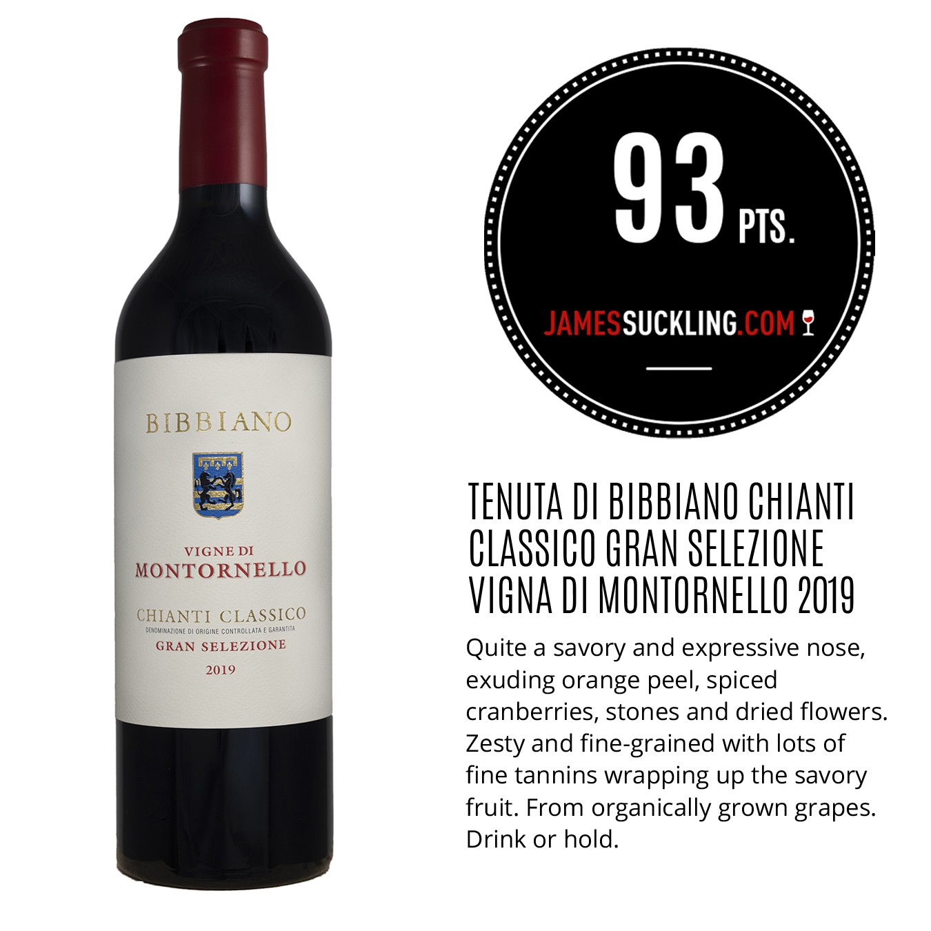 Chianti classico Gran Selezione Montornello - Bibbiano 2019