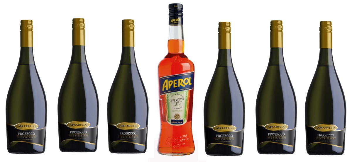 6x Prosecco a Aperol zdarma