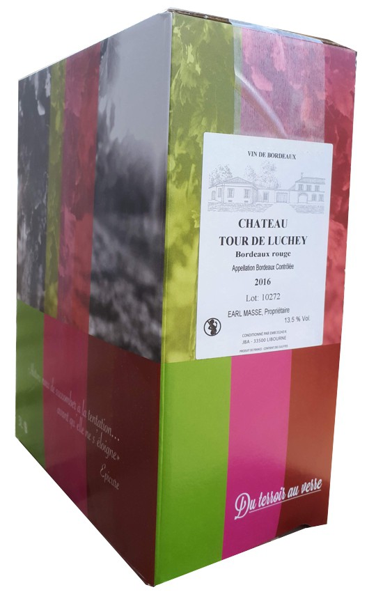 Chateau Tour Luchey Bordeaux 3L Bag in Box