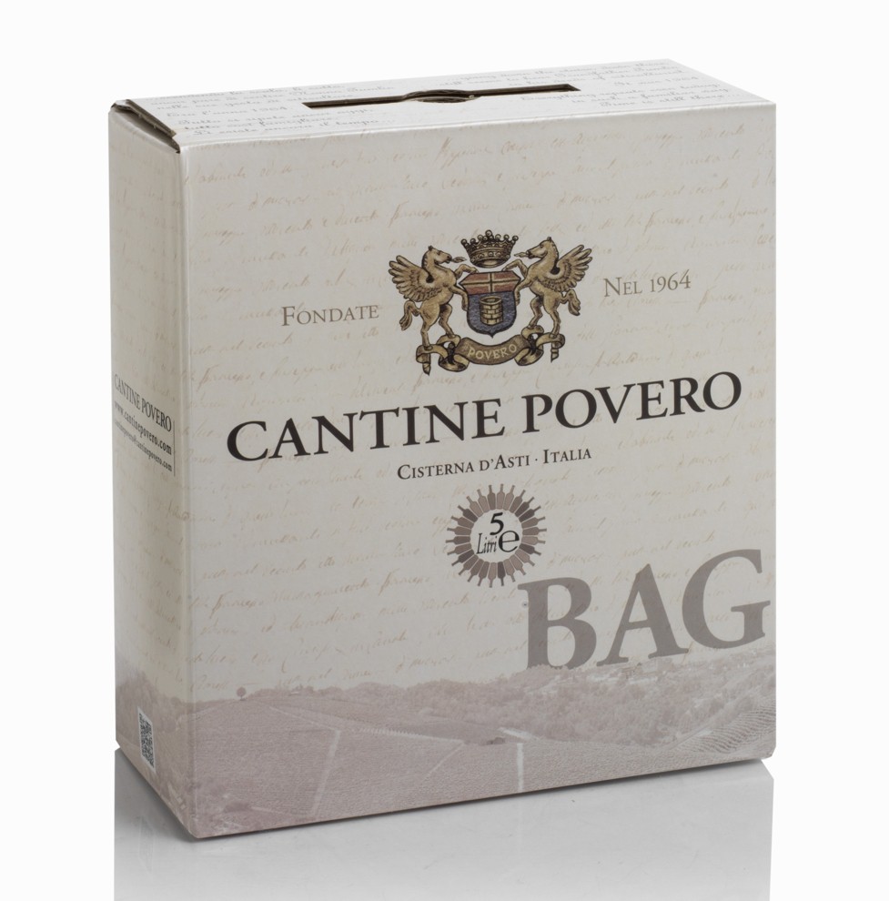 Bag-in-Box 5L červené Barbera