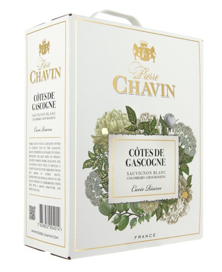 Cotes de Gascogne blanc bag in box 3L Pierre Chavin