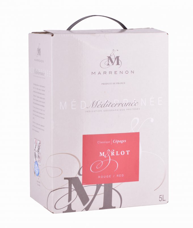 Bag-in-Box 5L Merlot - Marrenon 