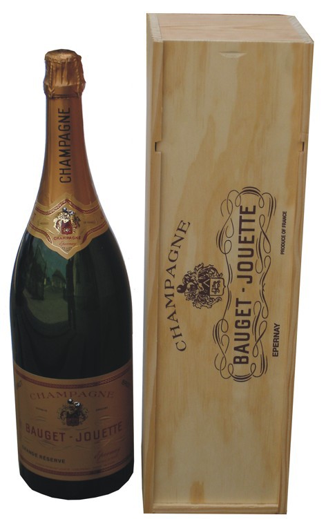 Champagne Bauget-Jouette Grandé reserve Jeroboam 3L