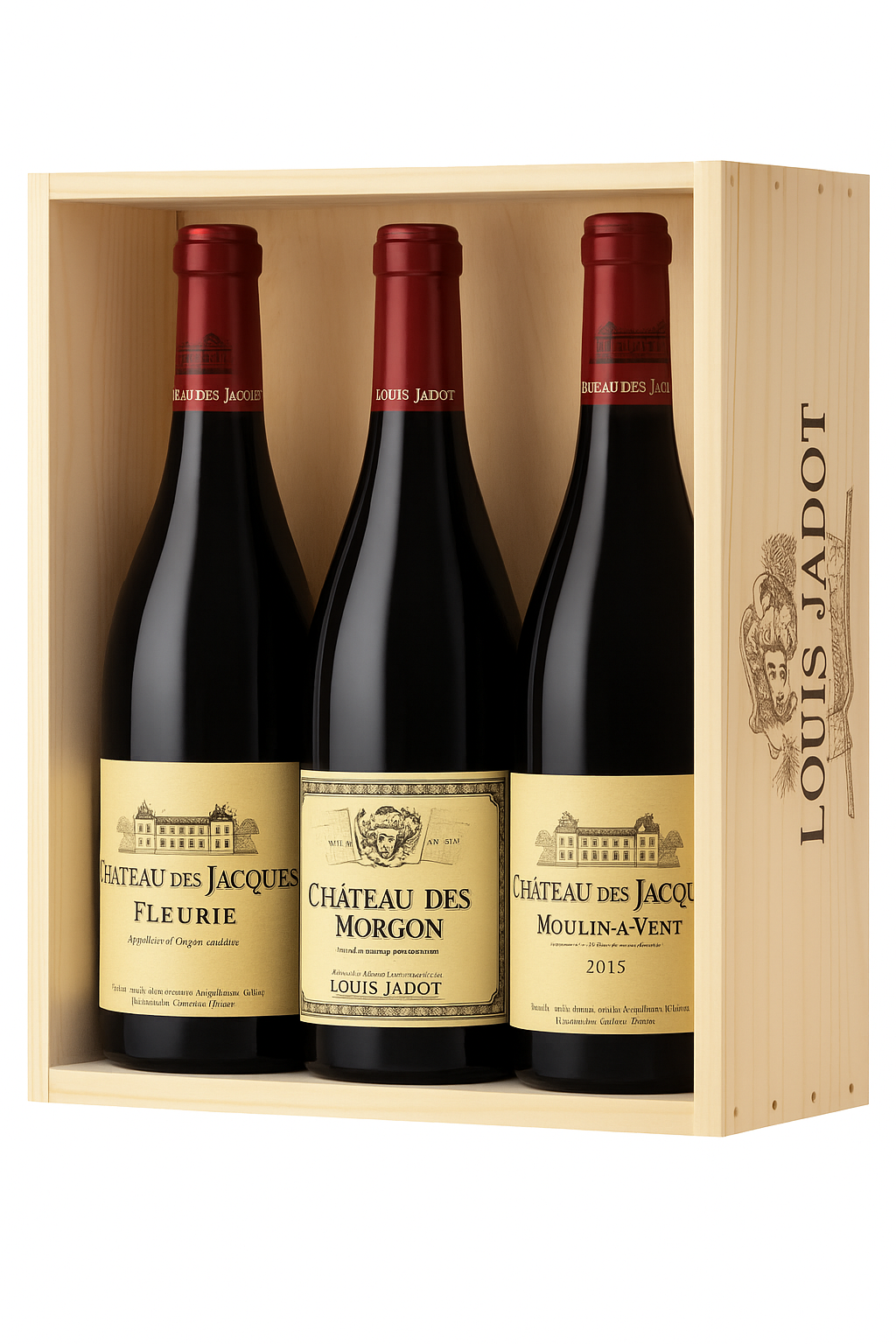 Sada 3 cru de Beaujolais od Chateau des Jacques