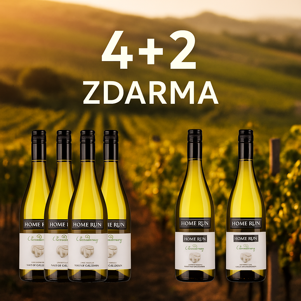 Chardonnay Home Run Lodi 4+2 zdarma