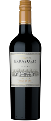 Carmenere Estate series Errazuriz reserva