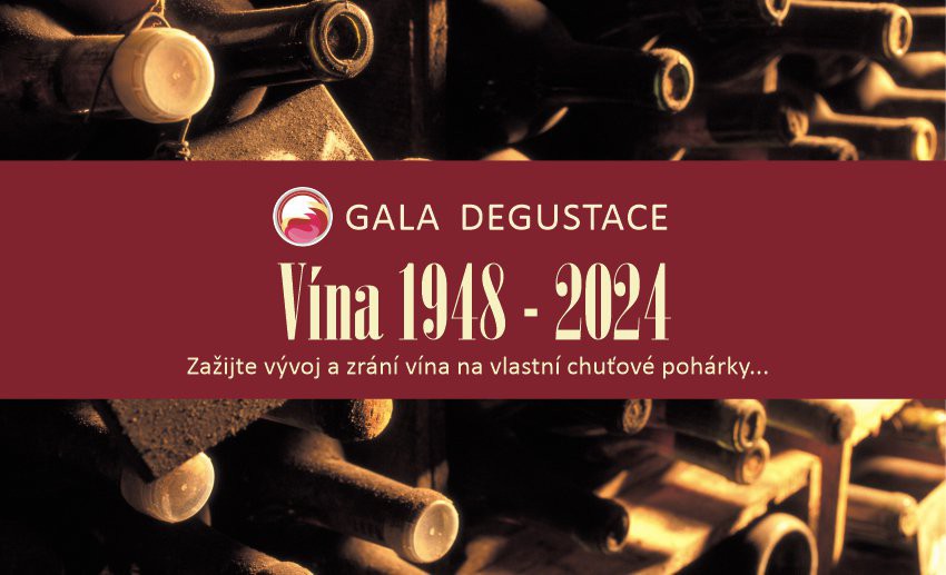 Gala degustace rocniky 1948-2024