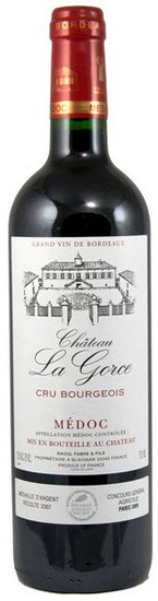 Médoc - Château La Gorce cru bourgeois 2001