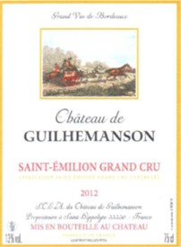 Saint Emilon - Chateau Guilhemanson 2012 Grand cru