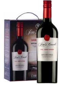 Shiraz / Cabernet Jim´s Creek - Bag in Box 3L