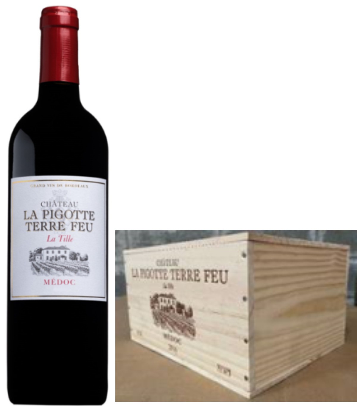 Château La Pigotte Terre Feu – Médoc 2016