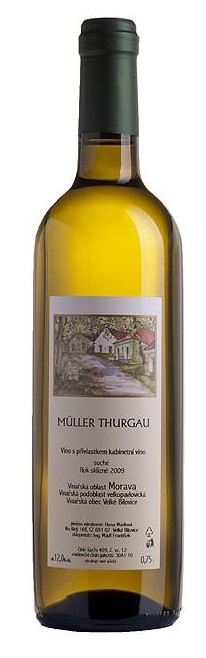 Mádl - Müller Thurgau kabinet 2018