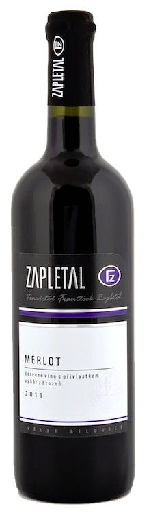 Zapletal - Merlot výběr z hroznů 2022