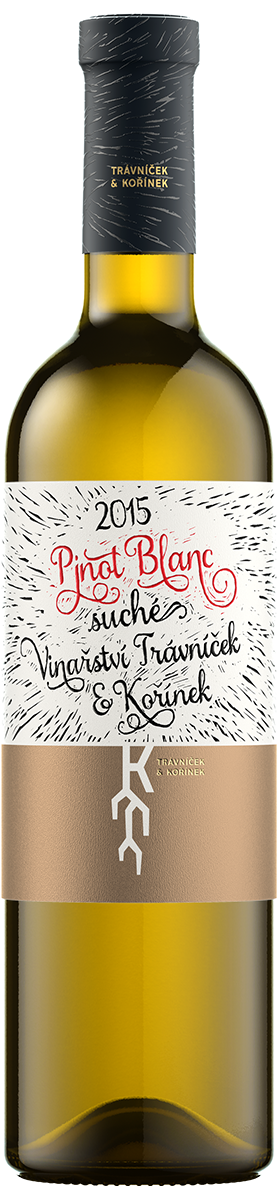 Trávníček & Kořínek - Pinot blanc pozdní sběr 2015