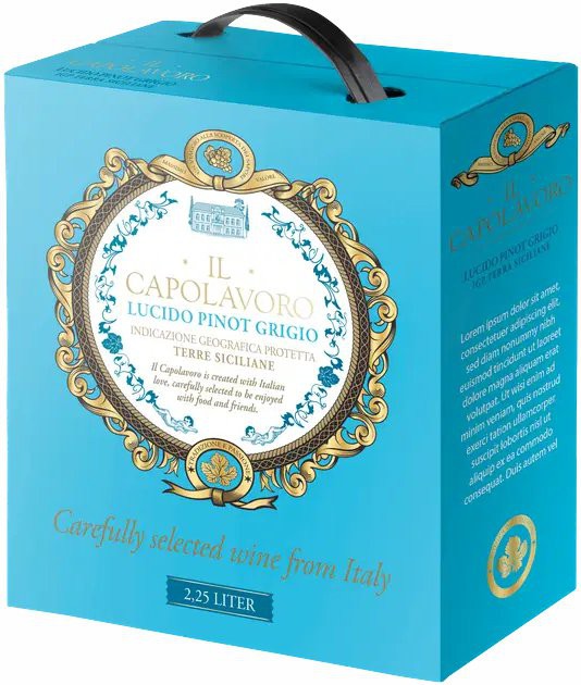 Pinot Grigio Il Capolavoro  - bag in Box 2,25L 