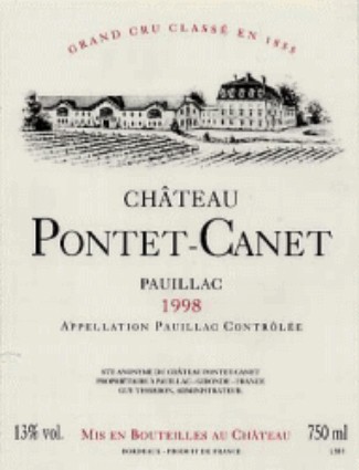 Château PONTET CANET - Pauillac grand cru classé 2019