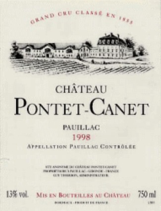 Château PONTET CANET - Pauillac grand cru classé 2018