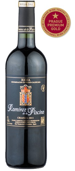 Rioja Bodegas Ramirez crianza Prague Gold Premium