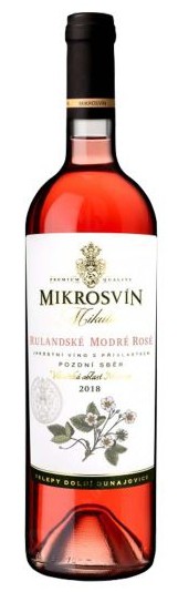 Rulandské modré rosé Mikros