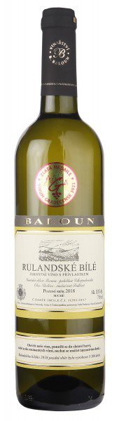 Rulandské bílé pozdní sběr - Baloun 2017