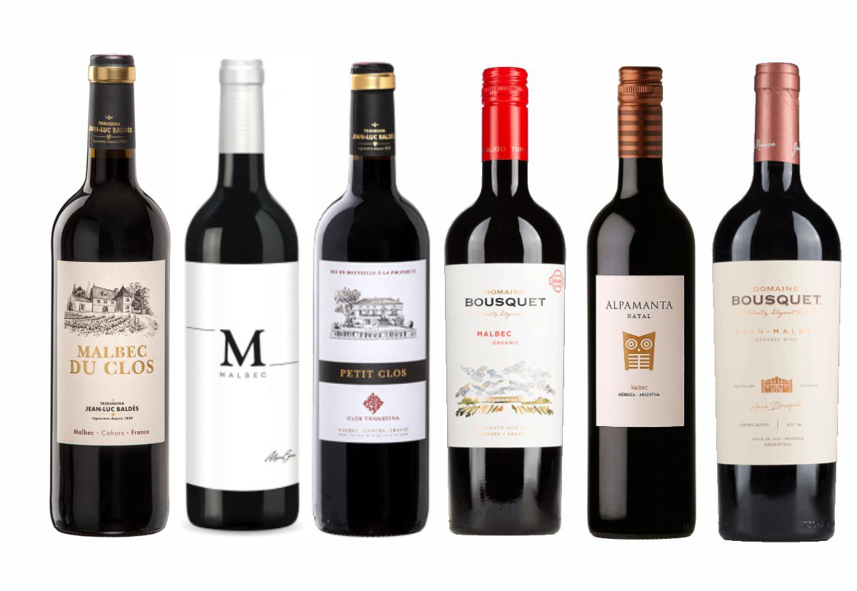 Sada 6 vín Malbec Světa