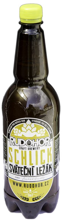 Schlick - sváteční ležák Rudohor 1L PET