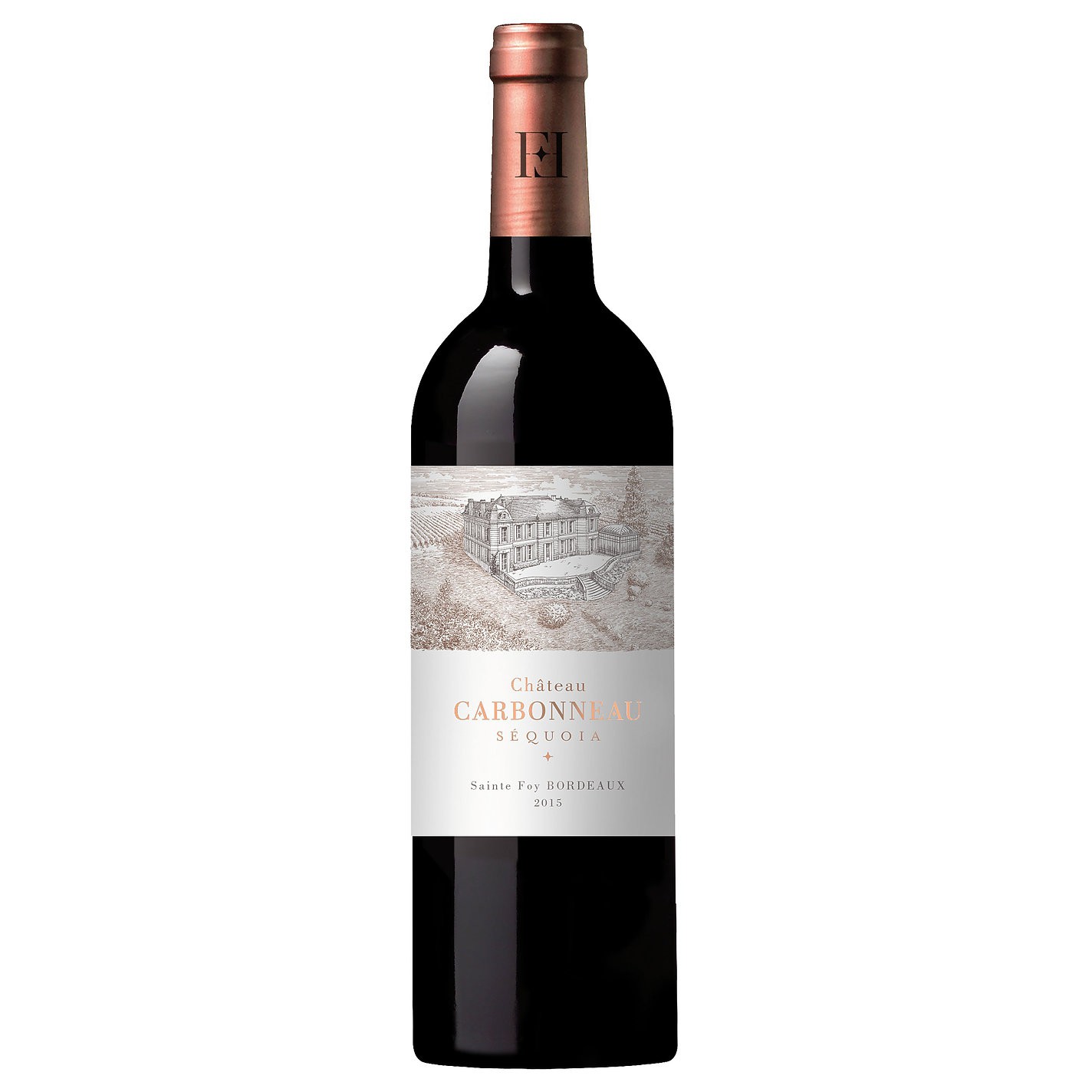 Chateau Carbonneau Sequoia rouge - Saint Foy Bordeaux 2019