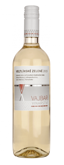 Vajbar - Veltlínské zelené frizzante 2016