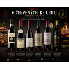 BBQ Red Selection – 6 červených vín ke grilu