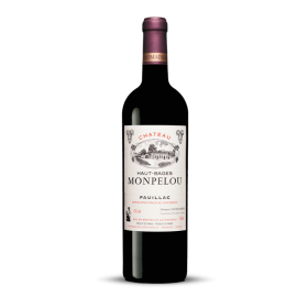 Château Haut Bages Monpelou - Pauillac cru bourgeois 2012 