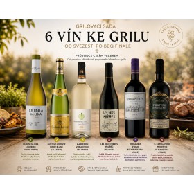 Grilovací sada 6 vín – od svěžesti po BBQ finále