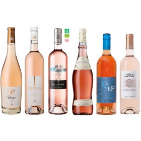 Sada 6 vín - Top rosé z Francie