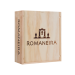 Dřevěná krabička na 3 vína Romaneira