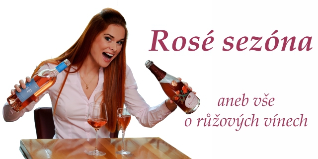 Růžová vína 