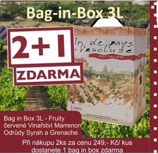 Bag in Box rouge Fruity Marrenon