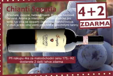 Chianti DOCG 4+2 ZDARMA