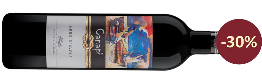 Nero d´Avola Canapi Itálie