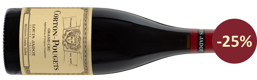 CORTON POUGETS Grand cru Maison Louis Jadot 2014