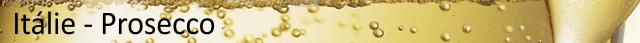 Italské šumivé víno Prosecco Prosecco šumivé víno Itálie