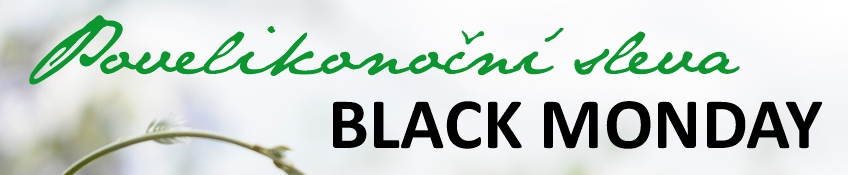 Velikonočn&iacute; sleva Black Monday
