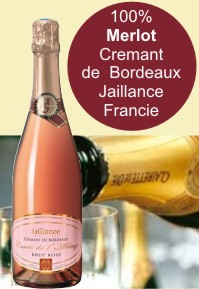 Cremant de Bordeaux rosé Jaillance