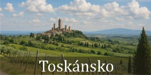 Toskánsko a toskánská vína