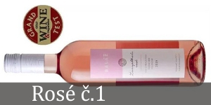 Vítěz testu Rosé - Zweigeltrebe rosé Baláž