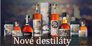 Destiláty - Rum, Cognac, ovocné pálenky
