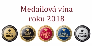 Medailová a oceněná vína v Prague Wine Trophy