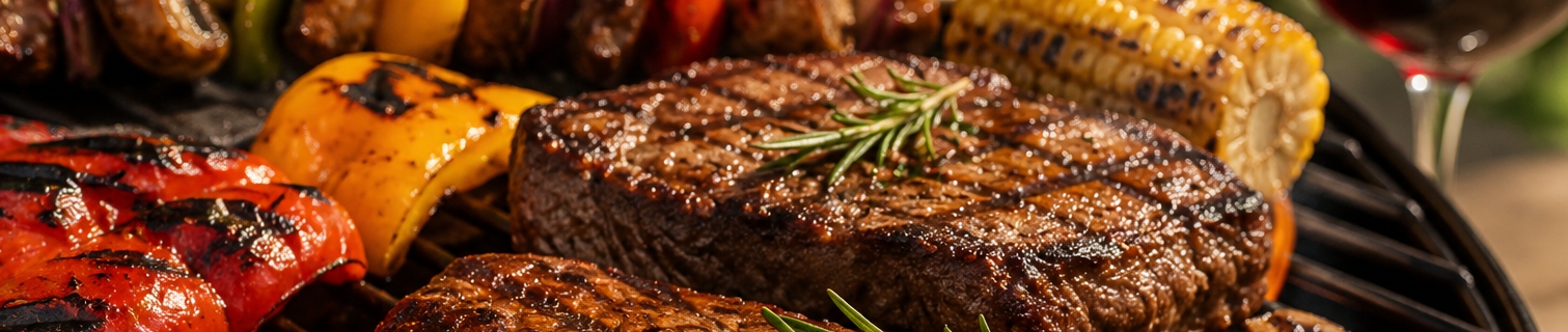 Víno na grilování ke steakům, burgerům, rybám a zelenině